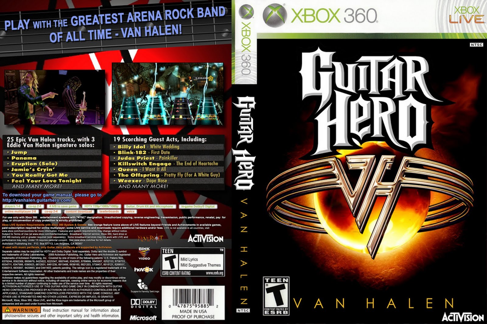 guitar hero vanhalen ntsc wiisdc full game free pc, download, play
